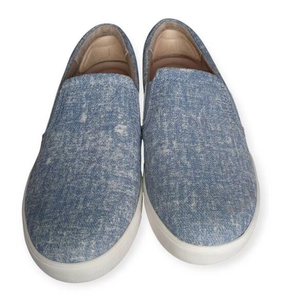 NATURALIZER MARIANNE SLIP ON SNEAKER CLEAR BLUE SKY SUEDE SZ.10 EUC. - Picture 2 of 8